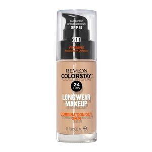 ColorStay Face Makeup, SPF 15,Medium-Full Coverage with Matte Finish, 200 Nude